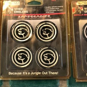 Gorilla Cougar Wheel Emblems: Selling ONE EACH
